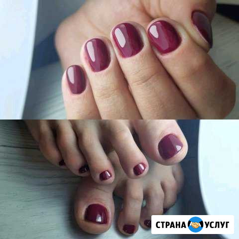 Маникюр и педикюр, покрытие гель лаком Ялуторовск - изображение 1