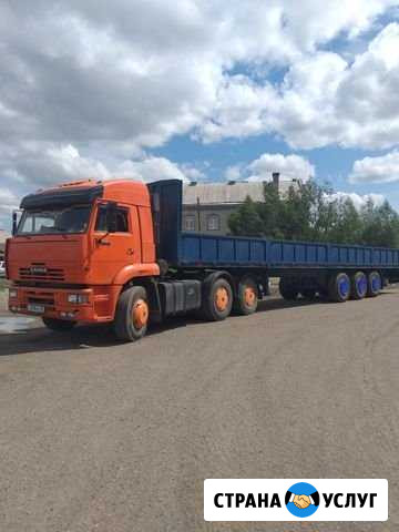 Грузоперевозки длинномер 20 тонн услуги длинномера Омск - изображение 1