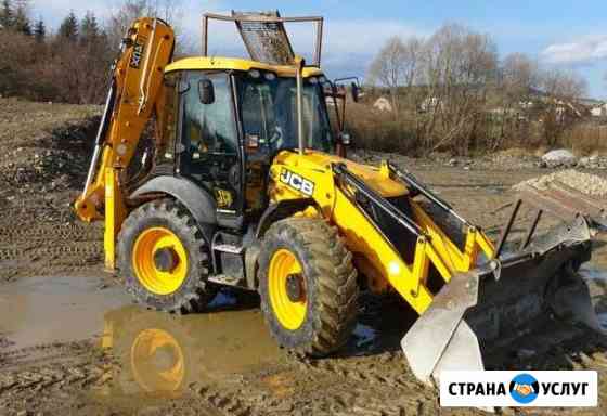 Услуги экскаватора-погрузчика JCB 4CX Тверь