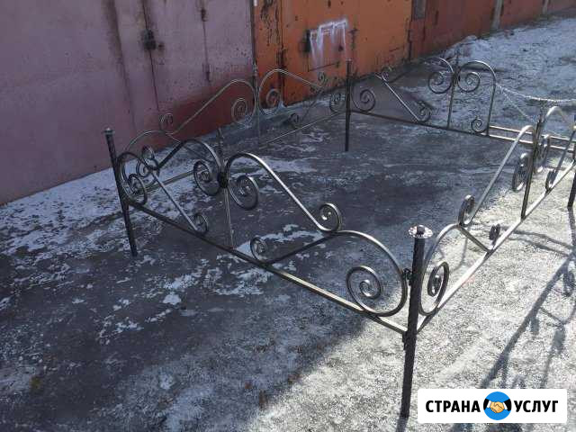 Ограды ритуальные, кресты, столы, лавки Новокузнецк - изображение 1