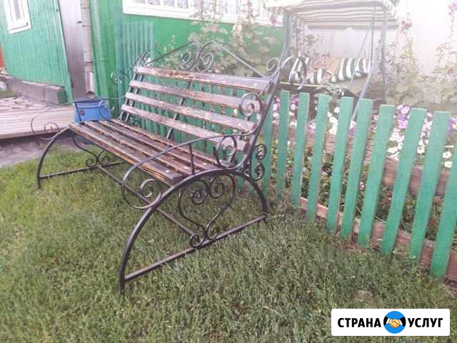 Козырьки скамейки мангалы ограды калитки Александровка - изображение 1