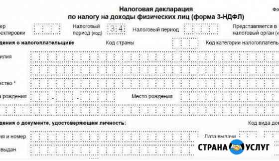 3 -ндфл не выходя из дома Краснодар