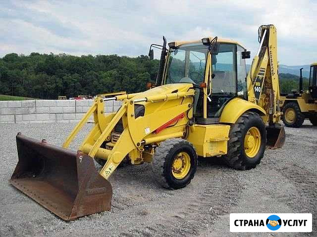 Услуги экскаватора-погрузчика Komatsu Шадринск - изображение 1