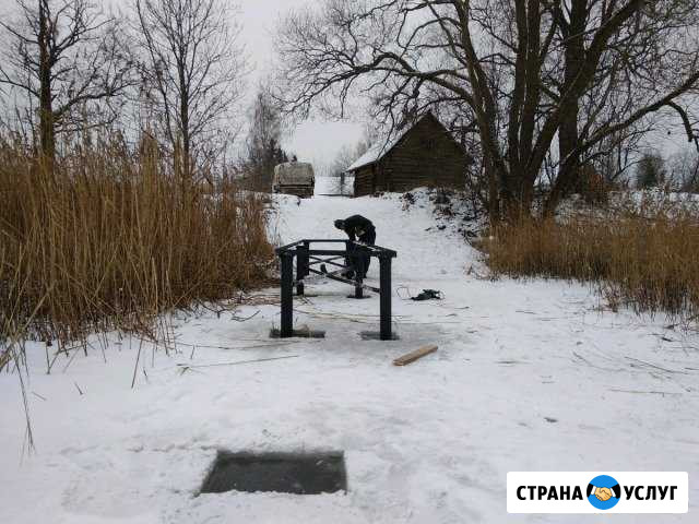 Фундамент на винтовых сваях механикой Луга - изображение 1