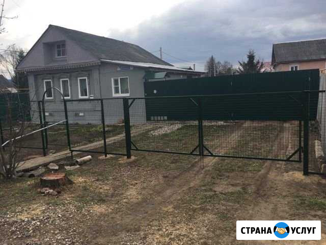 Установка заборов, вольеров.Строительство и ремонт Родники - изображение 1