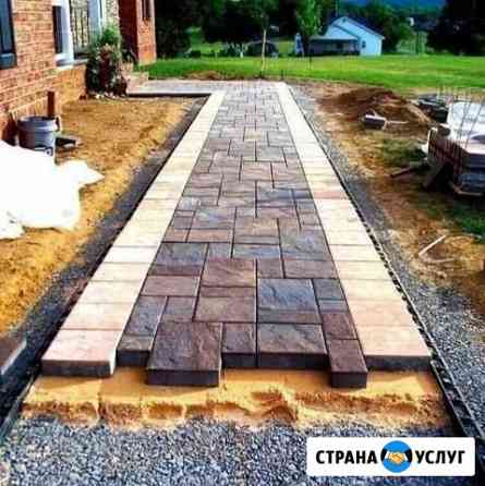 Качественная укладка тротуарной плитки Санкт-Петербург