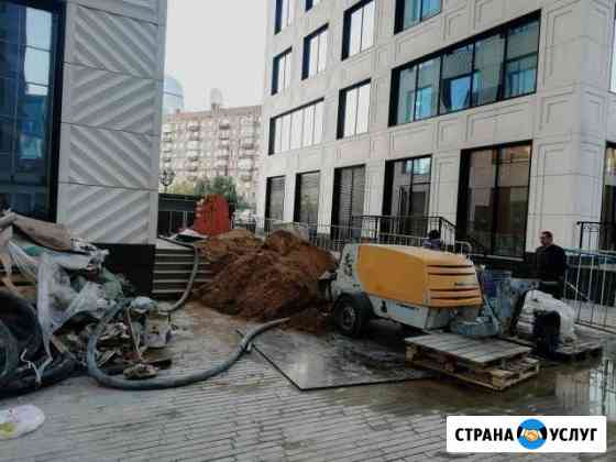 Полусухая стяжка пола Голицыно