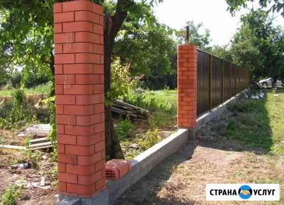 Устройство забора Ростов-на-Дону