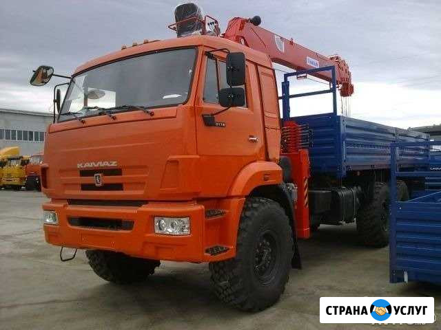 Аренда камаз кран-борт 7 тонн Пожва - изображение 1