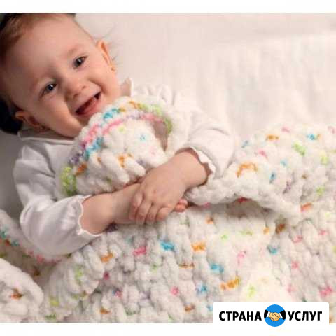 Вяжу детские пледы на заказ Муром - изображение 1