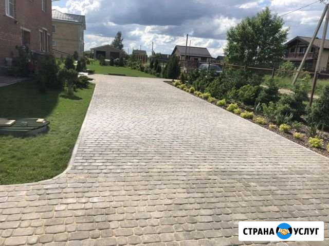 Качественная укладка брусчатки, тротуарной плитки Владимир - изображение 1