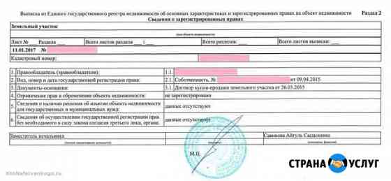 Выписки егрн об объектах недвижимости Самара
