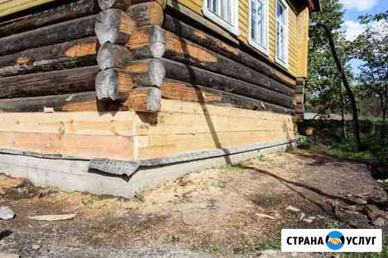 Замена нижних венцов Санкт-Петербург