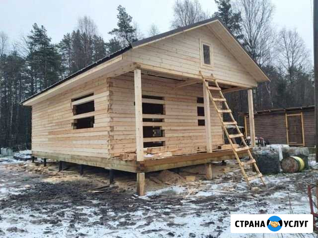 Плотники Срубы под усадку дачные дома Кострома - изображение 1