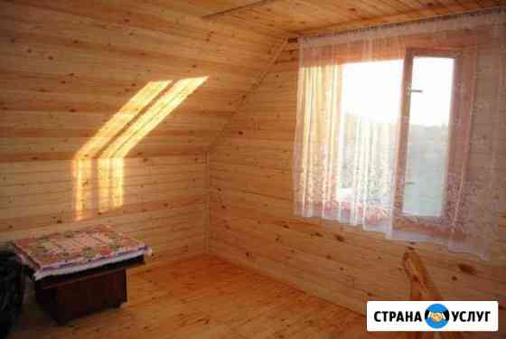Бригада плотников из Беларуси Тосно