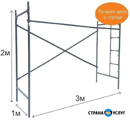 Аренда строительных лесов Вологда - изображение 1