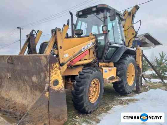 Услуги экскаватора-погрузчика Уваровка