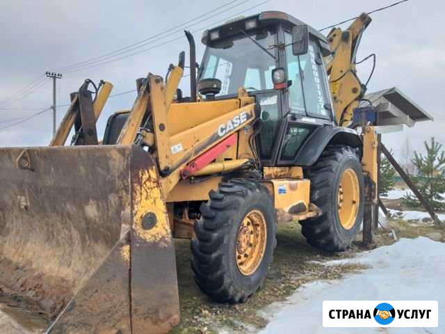 Услуги экскаватора-погрузчика Уваровка - изображение 1