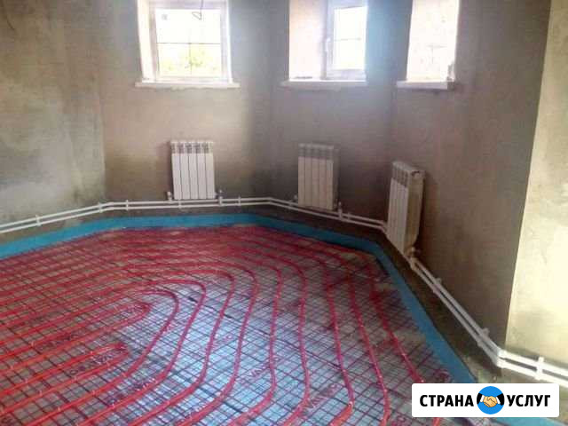 Тёплый пол, отопление, коммуникации Саранск - изображение 1