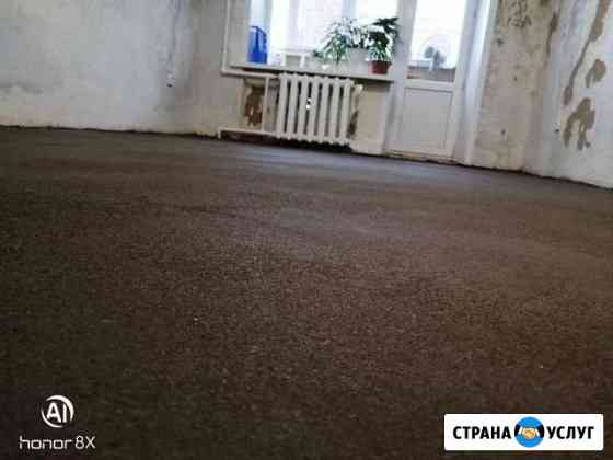 Стяжка пола Полусухая. ровные полы Чистополь