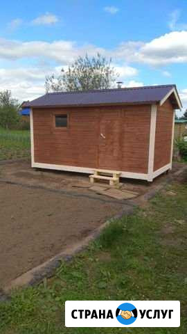 Мобильные бани из профилированного бруса Ижевск - изображение 1