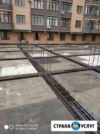 Монолитные работы со своим материалом Махачкала