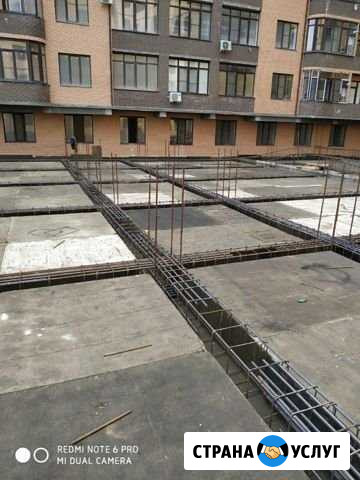 Монолитные работы со своим материалом Махачкала - изображение 1