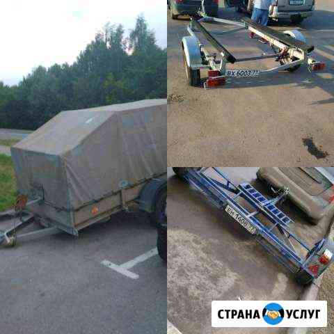 Прокат прицепов. Аренда подката. Лодочные прицепы Москва