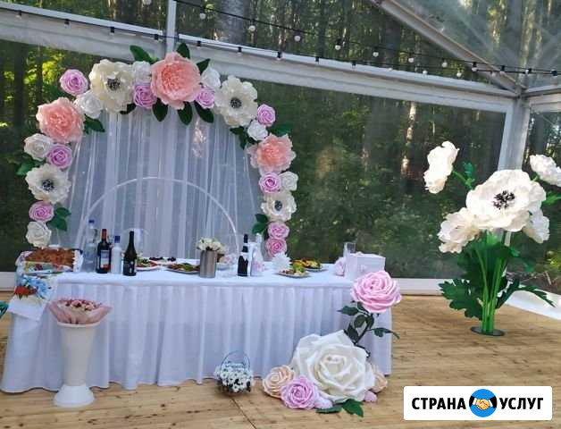 Свадебный декор (арка, фотозона). Праздничное офор Подольск - изображение 1