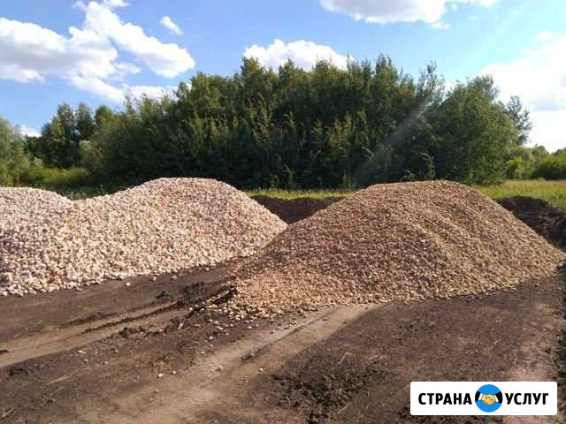 Щебень, песок, шлак, доставка Елань - изображение 1