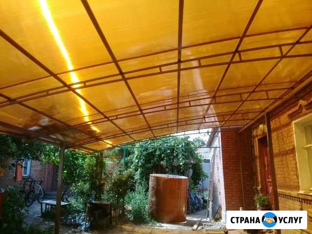 Навес для авто короткие сроки Таганрог - изображение 1