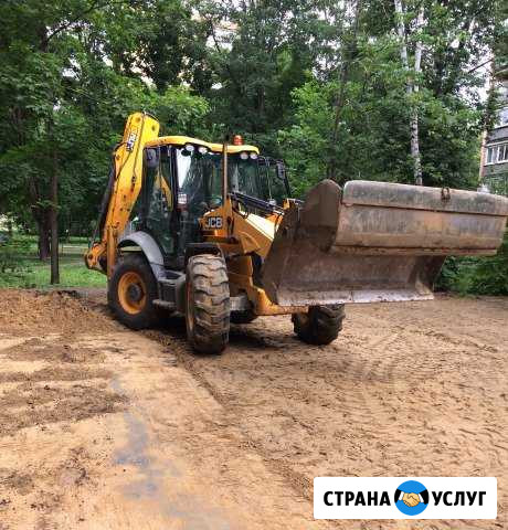 Аренда экскаватор-погрузчик JCB Щёлково - изображение 1