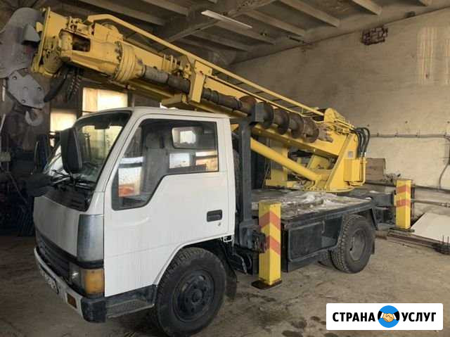 Услуги автобуровой, ямобур Хабаровск - изображение 1