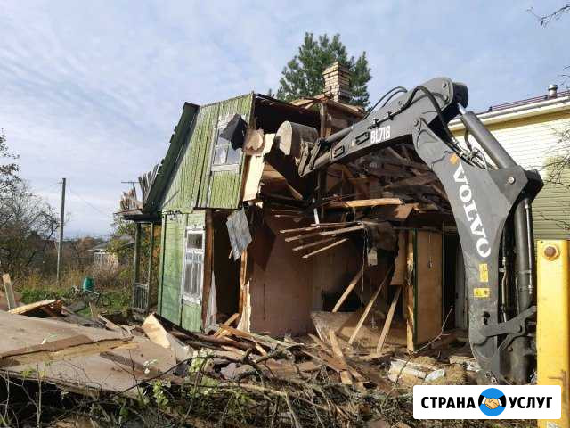 Снос домов, бань, сараев Рощино - изображение 1
