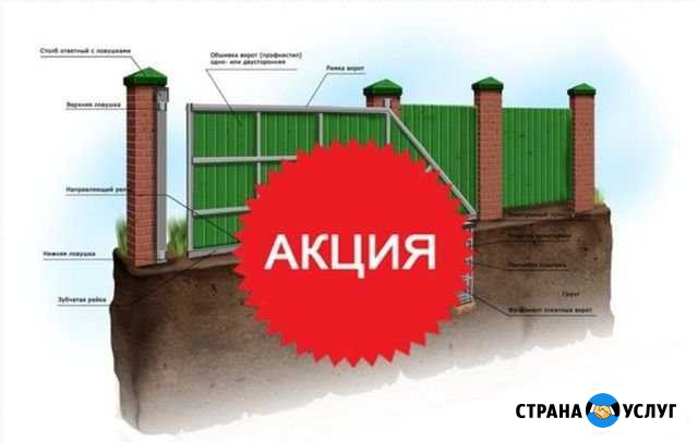 Забор Ворота Нижневартовск - изображение 1