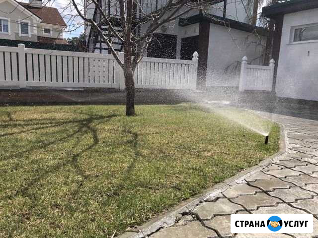 Автополив, благоустройство территории, газон Самара - изображение 1