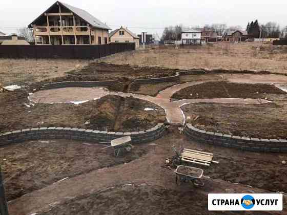 Благоустройство. Мощение. Земельные работы Санкт-Петербург