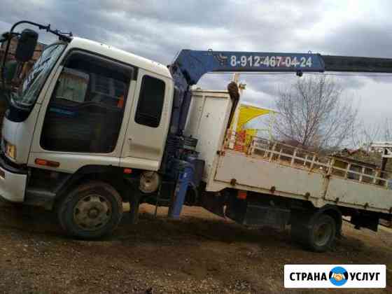 Услуги миниэкскаватора, манипулятор, ямобур Ижевск