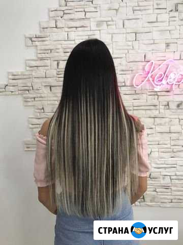 Наращивание волос на силиконовую нить Краснодар - изображение 1