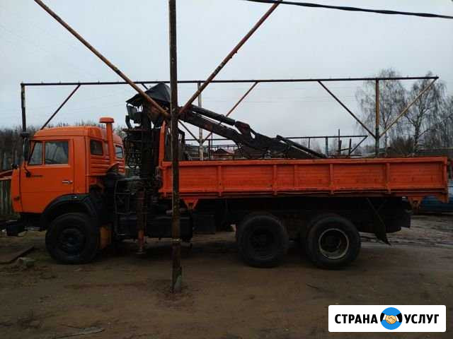 Услуги камаз самосвал - манипулятор: сваекрут, ямо Вавож - изображение 1