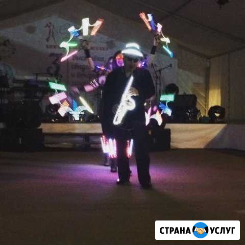 Световое и лазерное шоу Слеза саксофона Владикавказ - изображение 1