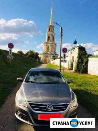 Бежевый Volkswagen Passat CC на свадьбу Рязань