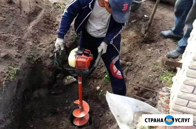Отверстия мотобуром Варениковская - изображение 1