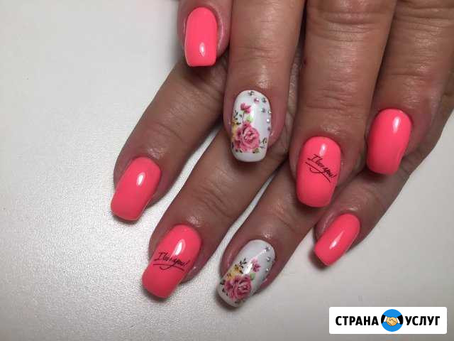 Шеллак маникюр педикюр, стразы на волосы Ачинск - изображение 1