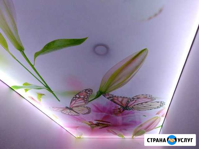 Натяжные потолки (слив воды) Люберцы - изображение 1