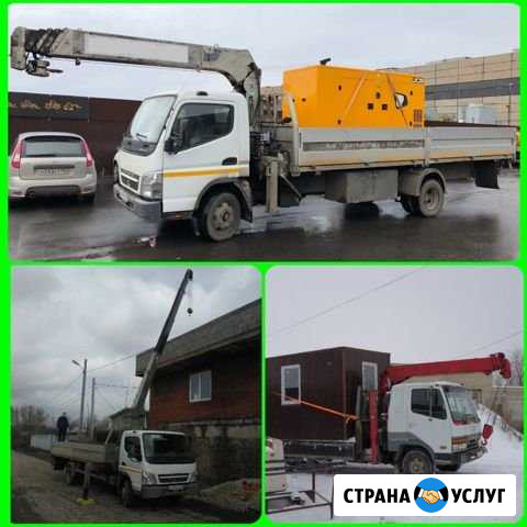 Манипулятор кран борт кму воровайка аренда услуги Самара - изображение 1