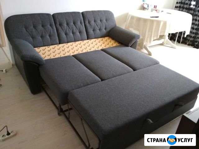 Перетяжка. Ремонт мягкой мебели на дому Екатеринбург - изображение 1