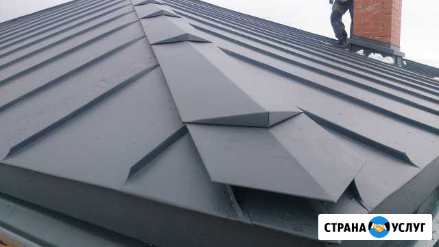 Монтаж кровли фальцев ой, мягкой и других видов Обнинск - изображение 1