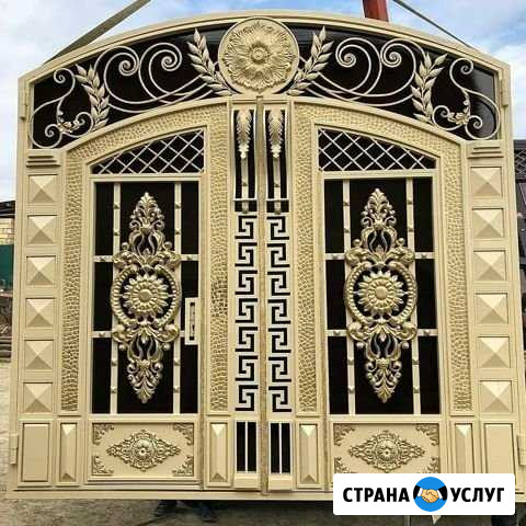 Изготовление кованых ворот, двери, навесы, решётки Махачкала - изображение 1