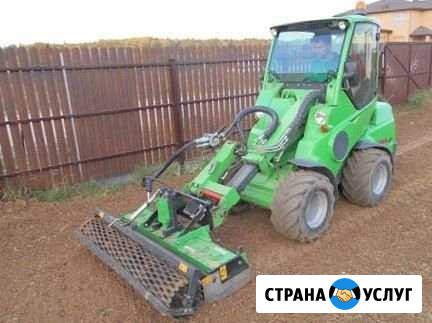 Вспашка земли, благоустройство, фреза,под газон Чехов - изображение 1